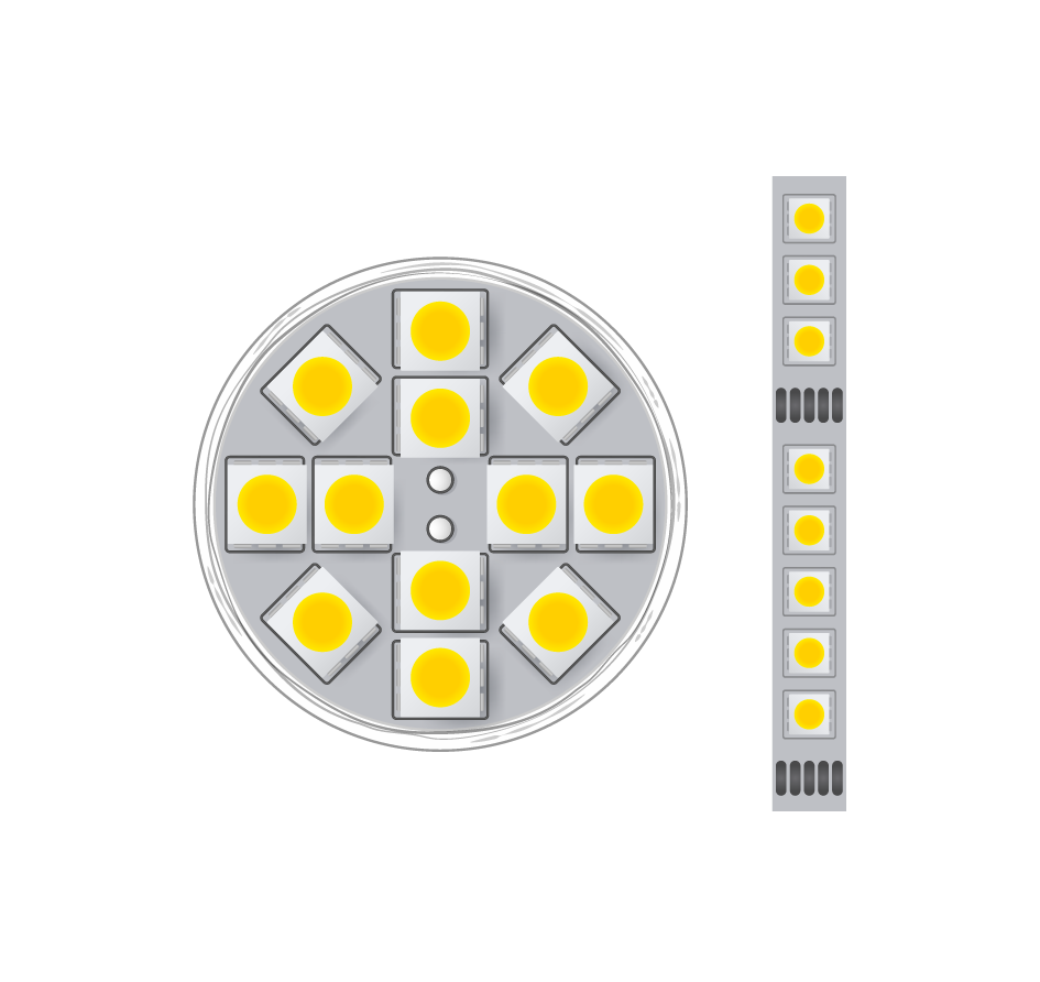 Aluminium PCB for lighting